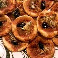 recette mini pizza au anchois