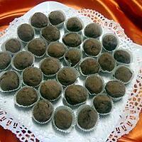 recette Truffes au chocolat avec oeufs.