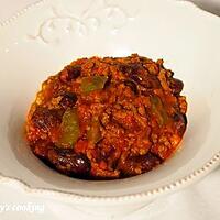 recette Chili con carne