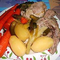 recette PETIT  POT  AU  FEU DE  DINDE