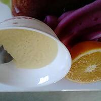 recette crème à l'orange ultra rapide