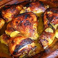 recette Poulet au raz el hanouth