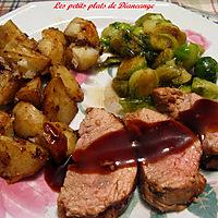 recette Filet de porc sauce à l'orientale