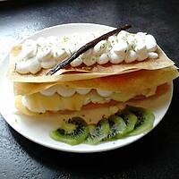 recette mille feuilles aux poires