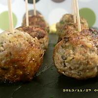 recette boulettes de veau aux olives