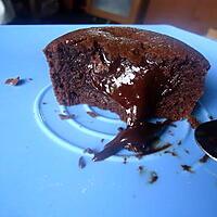 recette Fondant au chocolat (coeur coulant)