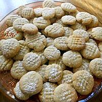 recette Biscuits écrasés à la noisette