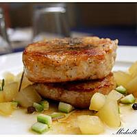 recette Filet mignon au Cidre et aux pommes caramélisées