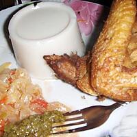 recette akassa (amidon de maïs) au poulet