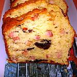 recette Cake aux pruneaux et aux lardons( de sophie dudemaine)