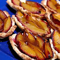 recette Tartelettes aux quetsches