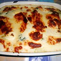 recette LASAGNE   SPINACCI  E  UOVE  SODE  (EPINARDS OEUFS DURS)