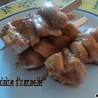 recette Brochette de yakitori aux poulet