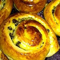 recette escargots briochés à la crème pâtissière