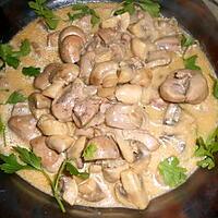 recette Rognon de veau a la creme