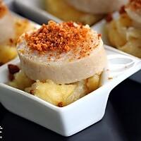 recette Boudin blanc à la pomme et au pain d’épices