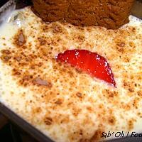 recette TIRAMISU AUX FRAISES