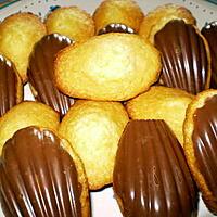 recette madeleine enrobé