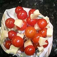 recette hérisson (fromage tomate)