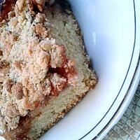 recette gateau confiture façon crumble