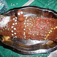 recette Bûche de Noël au Nutella