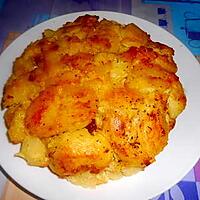 recette TORTINO  DI  PATATE  E  BOUDIN BLANC