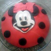 recette gateau d'anniversaire minnie pour les 4 ans de ma niece