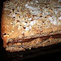 recette dacquoise choco praliné