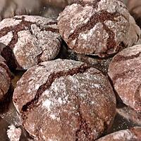 recette ~ Amaretti au chocolat  ~