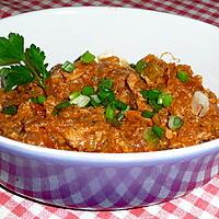 recette Tartinade de pilchards "saveur des îles"