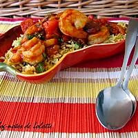 recette Ragoût de crevettes et chorizo et leur riz à la mexicaine