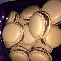 recette Macaron ganache praliné