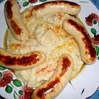 recette Boudin blanc purée de topinambours