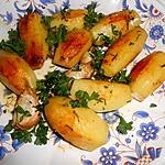 recette Petites pommes de terre au romarin,ail et piment