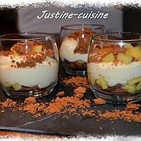 recette Verrine pommes, speculos et philadelphia