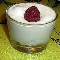 recette Verrine spéculoos et framboises