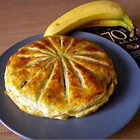 recette Galette des rois banane, coco, pépites de chocolat