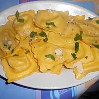 recette RAVIOLI  RICOTTA  TRUFFE