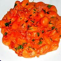 recette GNOCCHI  AL SALMONE AFFUMICATO (SAUMON FUME)