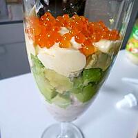 recette Verrine d'avocat