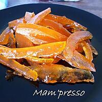 recette Pamplemousse confit