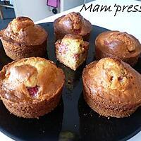 recette Muffins framboises et amandes