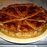 recette GALETTE DES ROIS POIRES ET CHOCOLAT