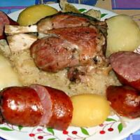 recette CHOUCROUTE  ITALO  FRANCAISE