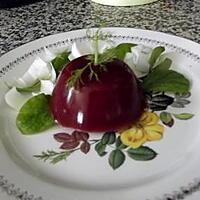 recette flan de betterave rouge épicé.