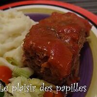 recette ~Pain de viande BBQ~