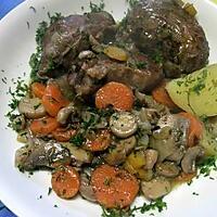 recette Joues de boeufs aux légumes.