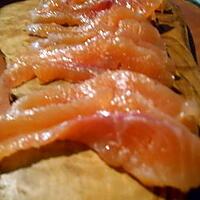 recette Truite marinée façon gravlax