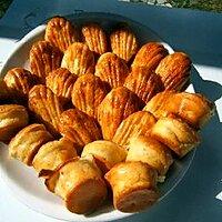 recette Madeleine au thym et fromage de chèvre frais