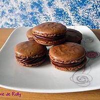 recette Macarons chocolat crème de marrons